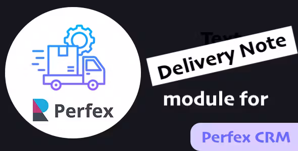 Delivery note module